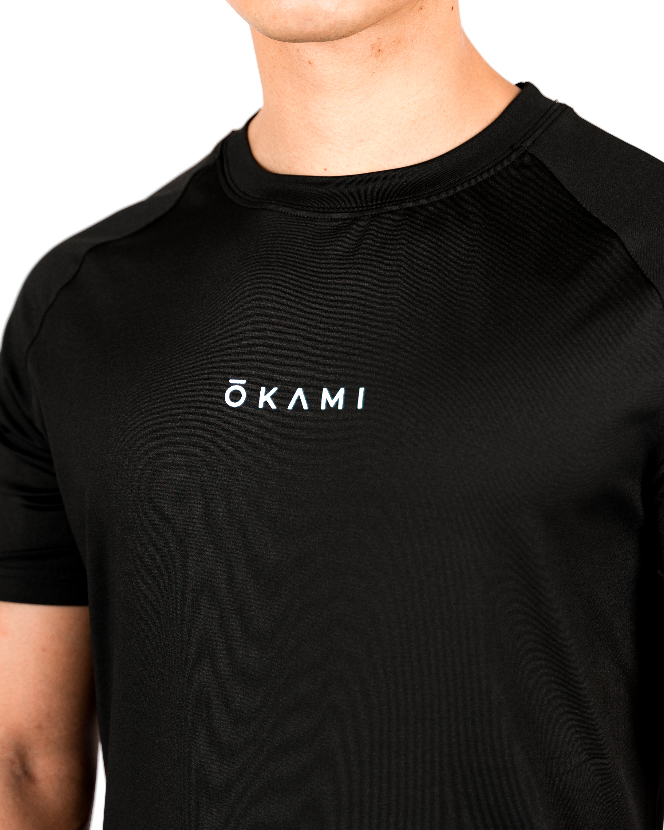 001 - Black Fitted Tee