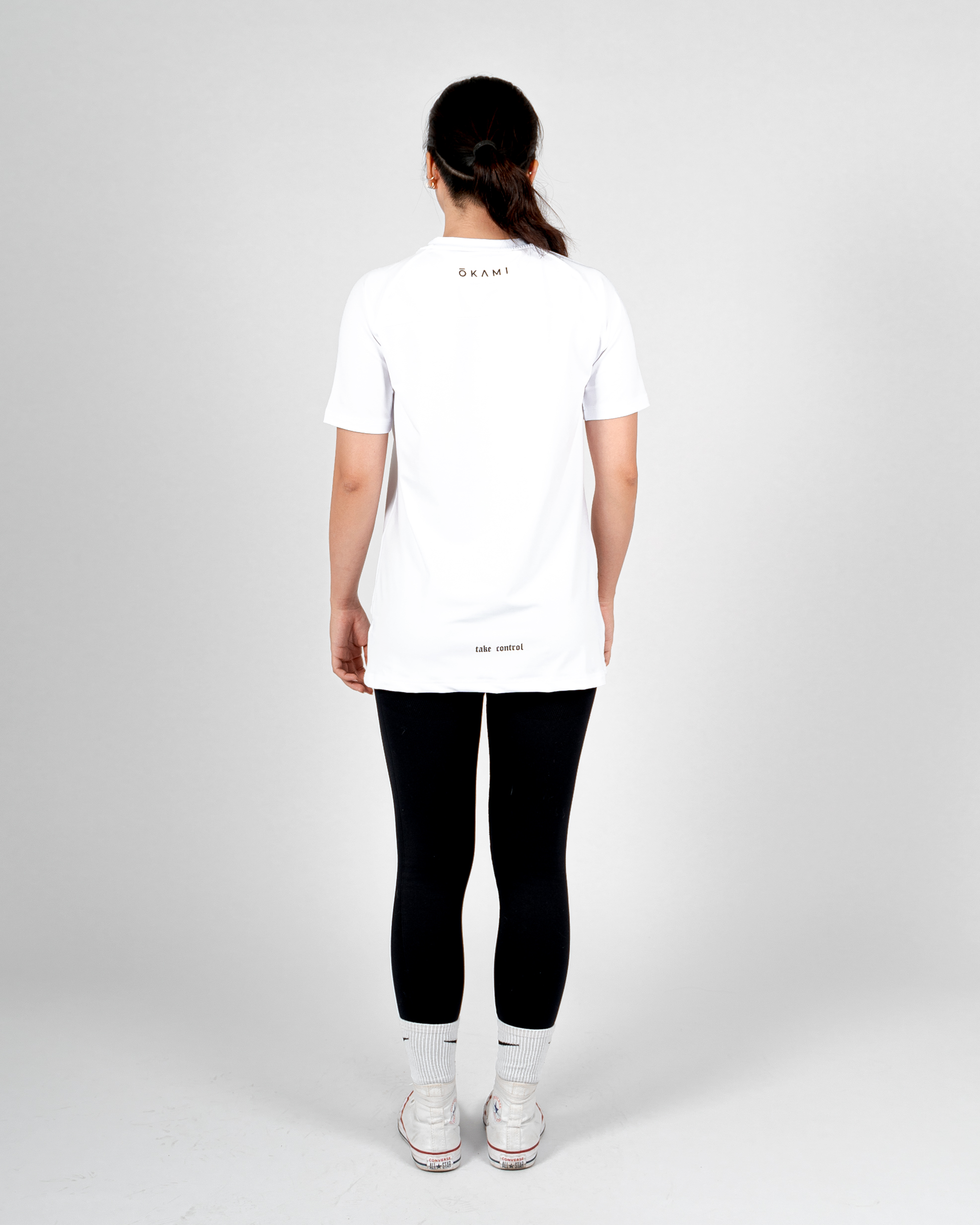 001 - White Fitted Tee