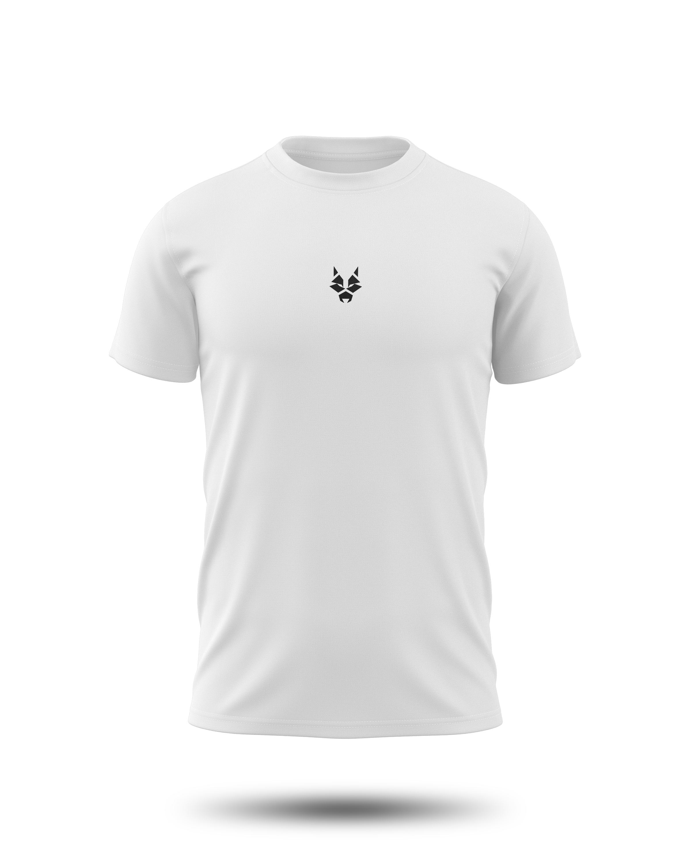 001 - White Fitted Tee